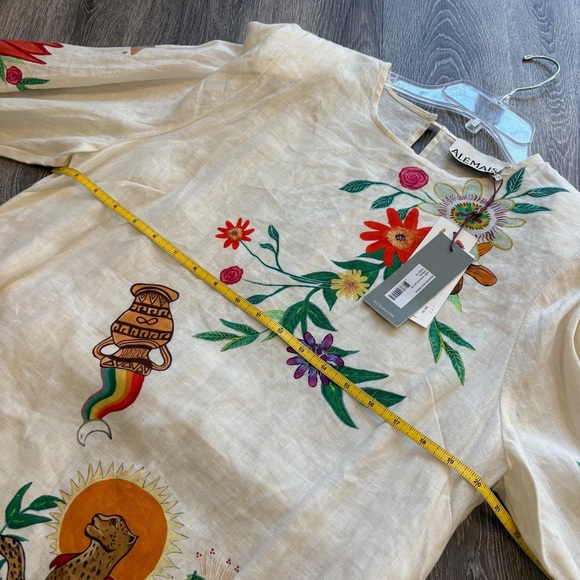 Alémais Meagan printed linen maxi dress - Picture 12 of 13